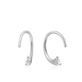 Twist sparkle earrings