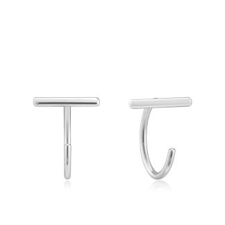 T-bar twist earrings