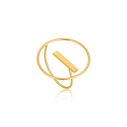 Modern Circle Adjustable Ring