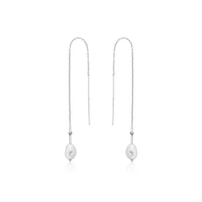 Pearl Threader earrings