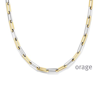 Ketting Staal Bicolor